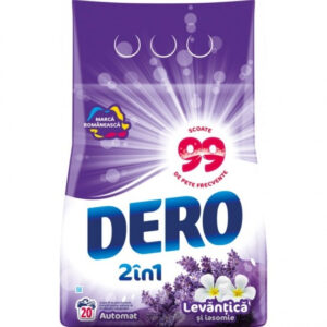 Dero automat 2 kg 2 in 1 lavanda si iasomie