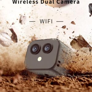 Mini camera wifi, rezolutie 4k, microfon, difuzor