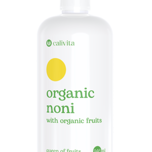 Organic Noni CaliVita 947ml, suc din struguri albi, cirese negre si rodii organice, antiinflamator, puternic antioxidant