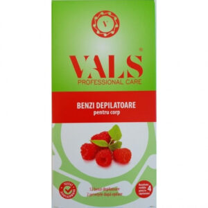 Vals benzi depilatoare corp 12 buc fructe rosii de padure