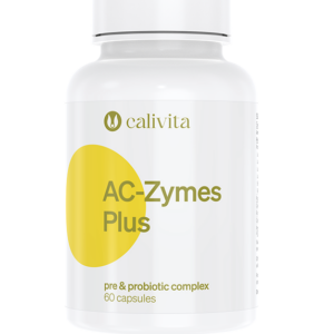Ac-Zymes Plus, 60 capsule, CaliVita probiotice naturale