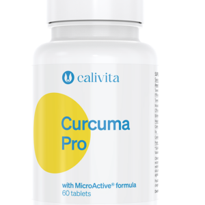 Curcuma Pro Calivita 60 tablete supliment alimentar cu extract de turmeric.