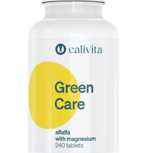 Green Care CaliVita, tablete pe bază de lucernă susţin echilibrul natural al corpului, detoxifiante, usor diuretice
