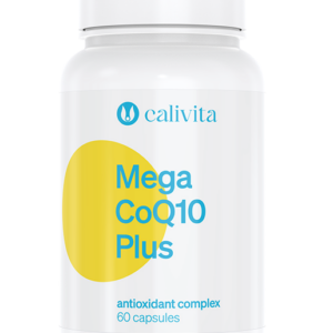 Mega CoQ10 Plus 60 capsule, CaliVita supliment alimentar cu o doza mare de coenzima Q10 si antioxidanti.