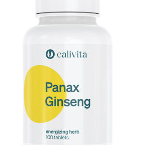 Panax Ginseng CaliVita, antioxidant, efect tonic, revigorant ce reduce stările de stres şi anxietate.