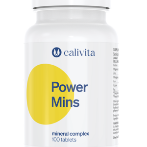 Power Mins CaliVita 100 tablete, complex de minerale pentru buna funcţionare a proceselor din organismul nostru.