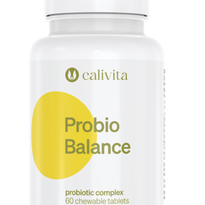 ProBio Balance CaliVita 60cps, pro şi prebiotice ce ajuta la restabilirea echilibrului benefic și natural al florei intestinale.