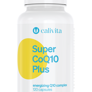 Super CoQ10 Plus CaliVita 120 capsule, complex de coenzima Q10 c contribuie la menţinerea sănătăţii inimii.