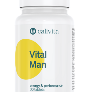 Vital Man CaliVita 60 tablete, creşte rezistenţa organismului la stres, oboseală şi îmbunătăţeşte viaţa sexuală.